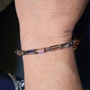 Alex and Ani gem bracelet